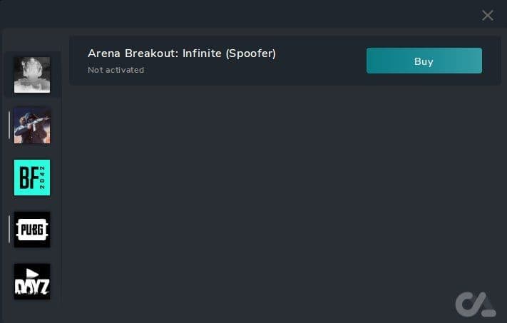 ARENA BREAKOUT SPOOFER